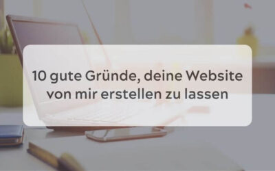 Blog 3 Darum solltest du deine WordPress-Website von mir erstellen lassen