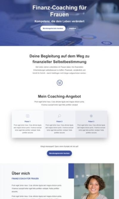 screenshot divi template4