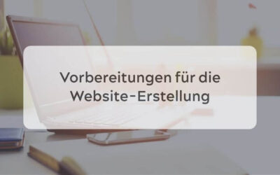 Home 1 Was ist vor der Website-Erstellung zu tun? Diese Vorbereitungen solltest du treffen.